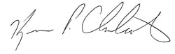 Kevin Charleston Signature